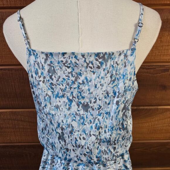 Catherine Malandrino Womens Maxi Dress 2 Spring Summer Sundress Pastel Cutouts - Picture 4 of 10